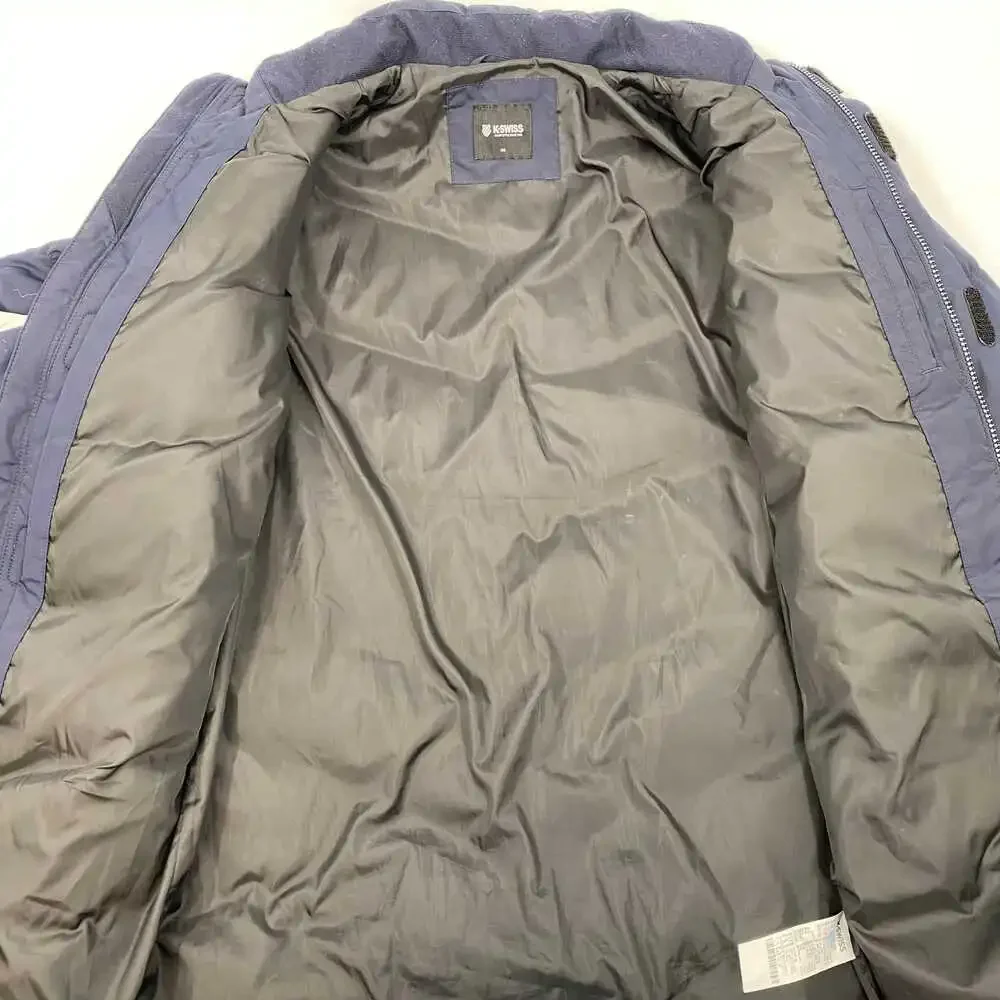 K-Swiss Navy Blue Puffer Coat for Boys | Down-Filled Jacket 12 Regular